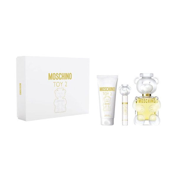 Moschino Toy 2 Edp 100ml + Edp 10ml + Body Lotion 100ml Gift Set For Women